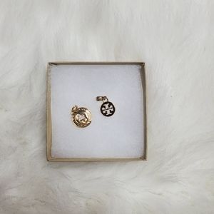 Coach Seahorse pendant with gold tones